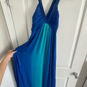 Gorgeous blue and teal H&M dress Size 6